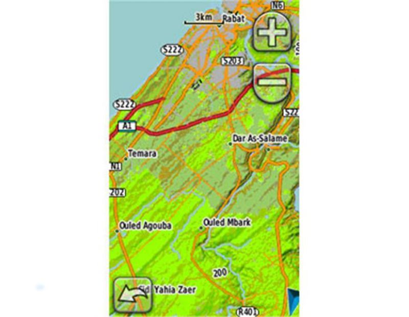 Garmin GPS Karte Topo Marokko DVD