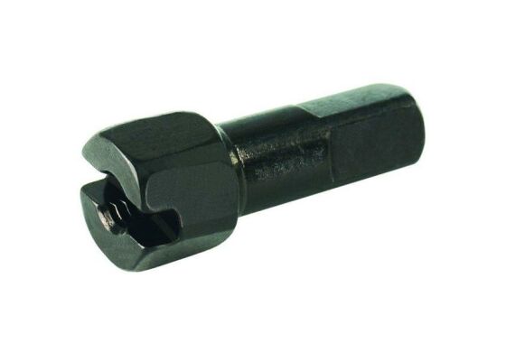 DT pro lock hexagonal Alu-Nippel 2mm schwarz