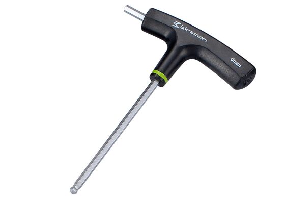 Birzman Two-Way T-Handle Ball Point Hex Key Wrench 6.0 mm
