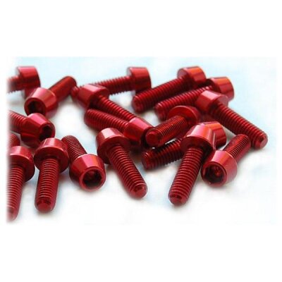 Titanschraube M6 konisch Silber 20mm