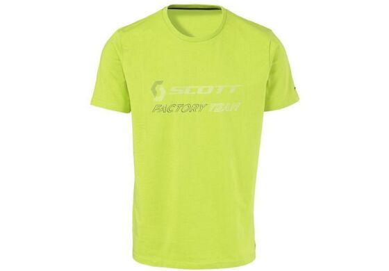 Scott CO Factory Team T-Shirt S lime green/black