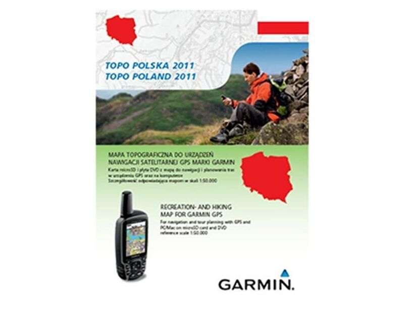 Garmin GPS Karte Topo Poland 2011 DVD+microSD/SD