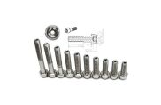 Titanschraube M6 konisch hohl 18mm silber