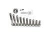 Titanschraube M6 konisch hohl 18mm silber
