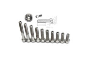 Titanschraube M6 konisch hohl 35mm silber