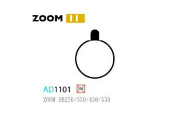 Ashima Bremsbeläge Semi Metal für ZOOM DB 250/350/450/550 Set mit 4 Belägen